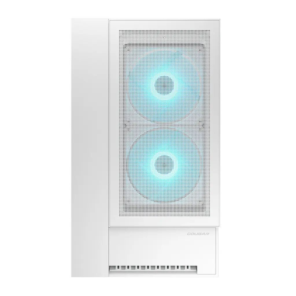 Cougar OmnyX White Mid-Tower PC Case with 4x 160mm Omnidirectional Dynamic Flow PWM Fans