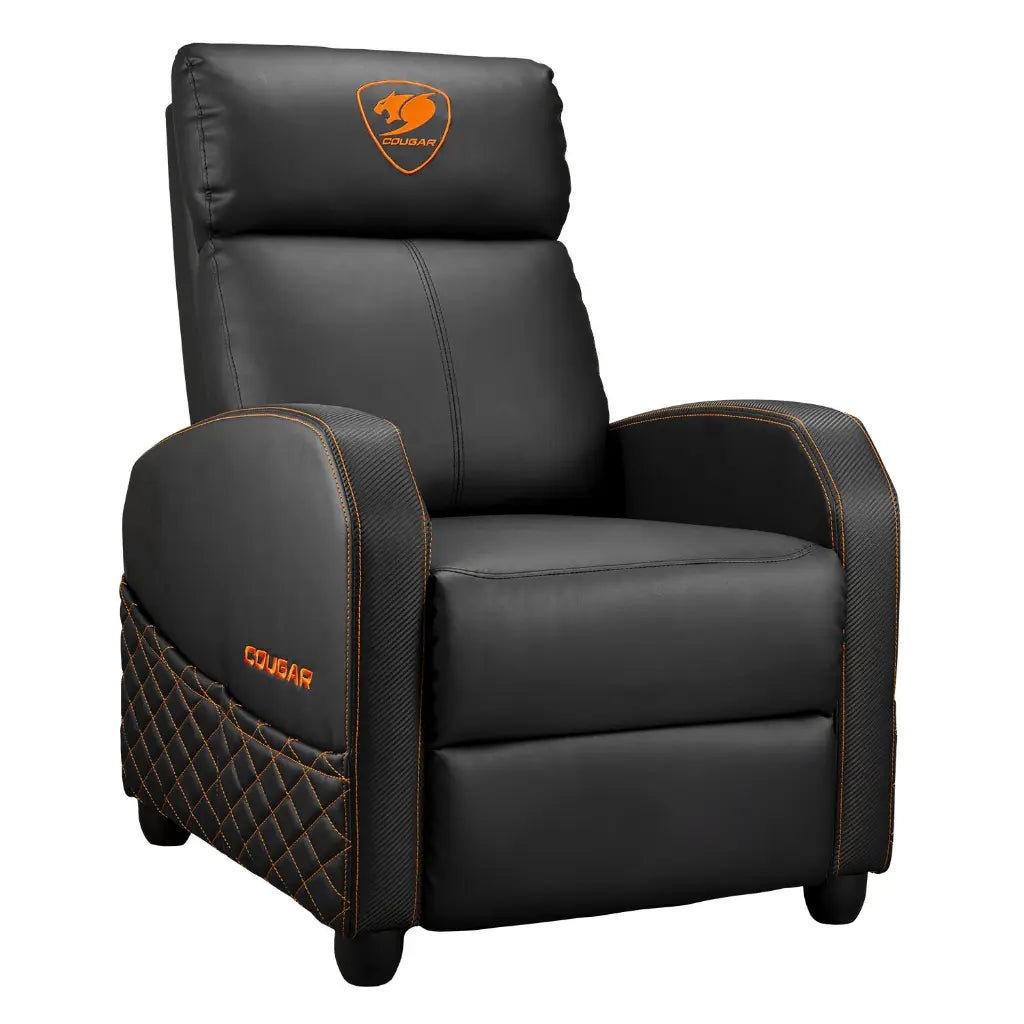 Cougar Ranger Elite Gaming Sofa Recliner with 160-Degree Adjustable Backrest and Side Storage Pocket