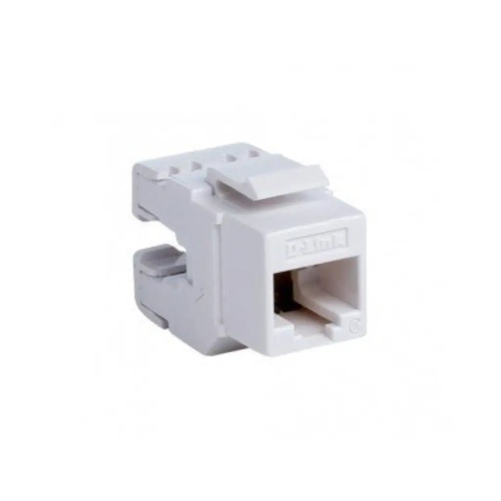 D-Link CAT6 UTP RJ45 Keystone Jack 8P8C Punch Down Module - T568A/B Compatible