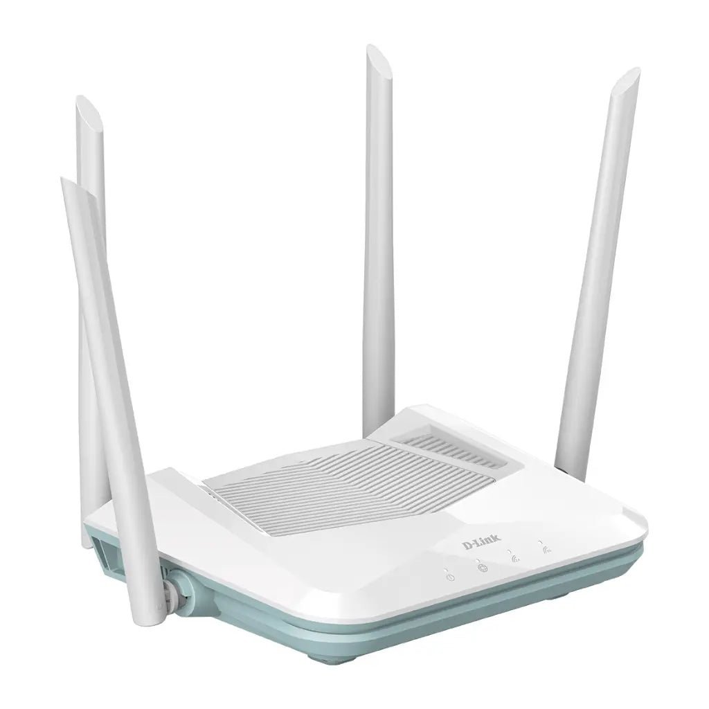 D-Link EAGLE PRO AI AX1500 Dual-Band Wi-Fi 6 Smart Router with Mesh Support and WPA3 Security