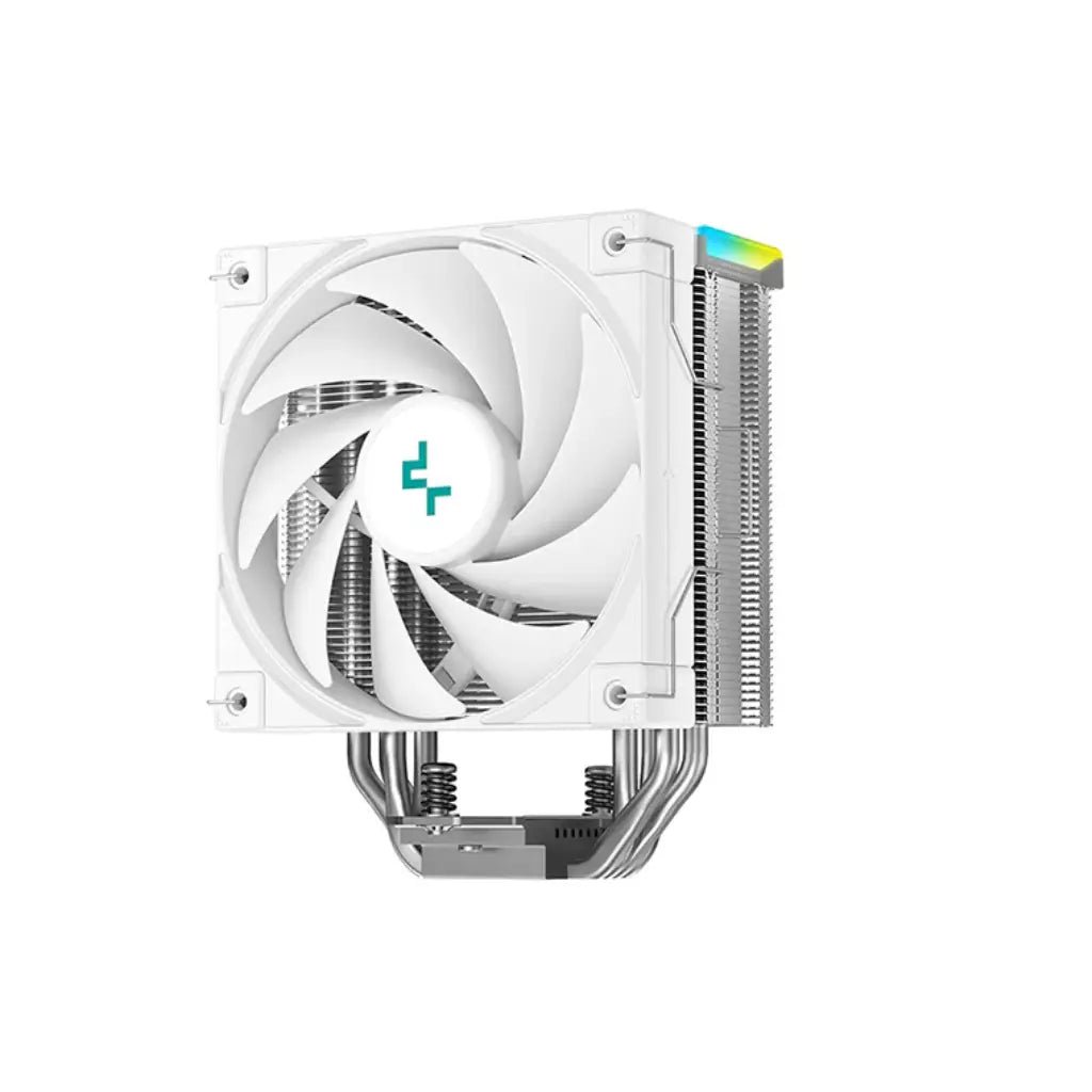DeepCool AK400 Digital SE WH 120mm CPU Air Cooler with Real-Time Status Display - White Edition
