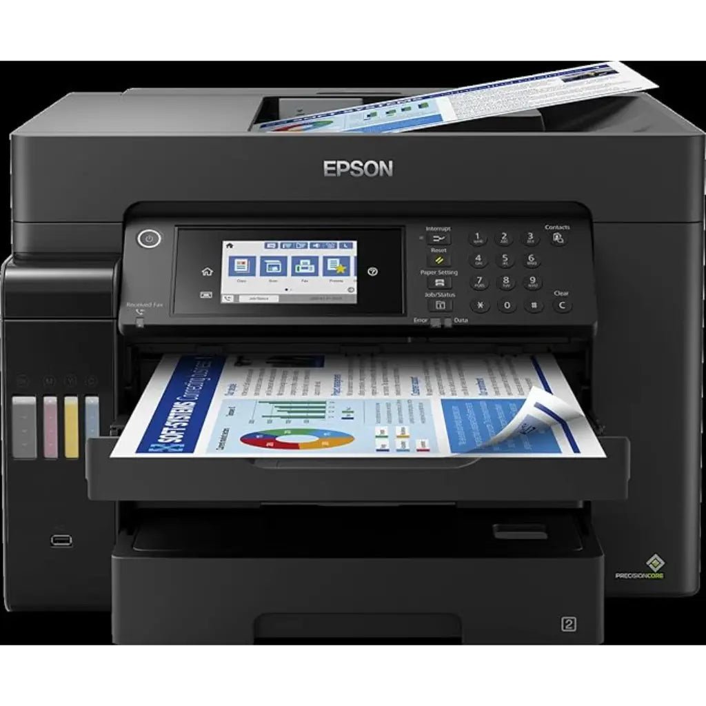 Epson EcoTank L15160 A3 Wireless Color All-in-One Ink Tank Printer with Automatic Duplex Printing and Ethernet Connectivity
