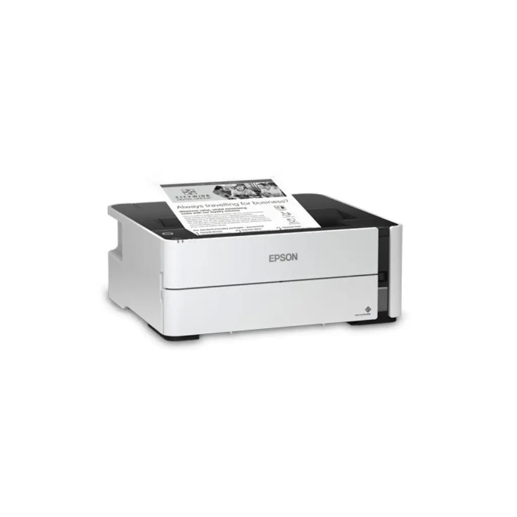 Epson EcoTank M1180 Wireless Monochrome Ink Tank Printer with Automatic Duplex Printing and Ethernet Connectivity