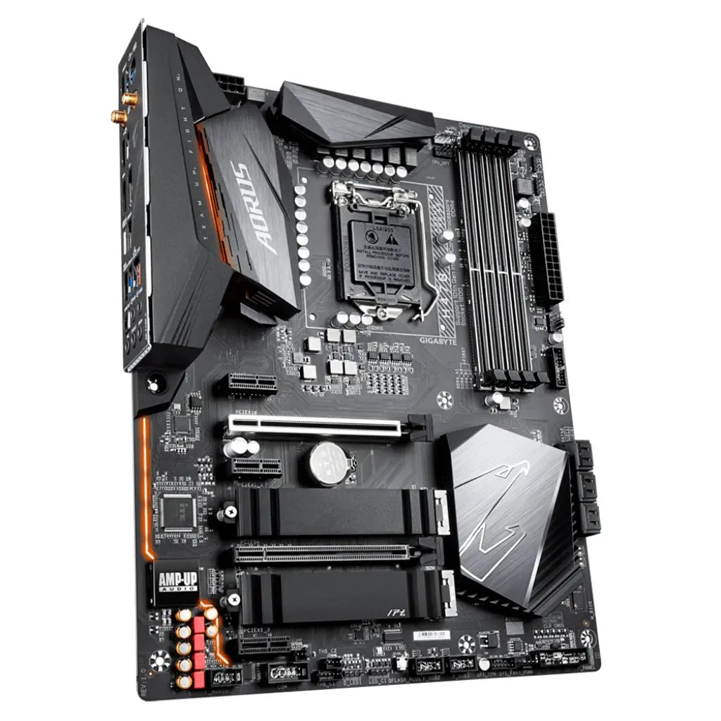 Gigabyte H470 AORUS PRO AX Intel LGA1200 ATX Motherboard with Wi-Fi 6 and DDR4 Support