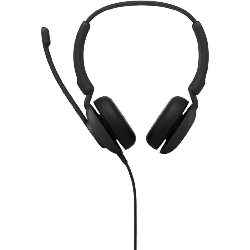Jabra Evolve 10 Professional USB-A Stereo Wired Headset with Noise-Cancelling Boom Microphone and In-Line Controls