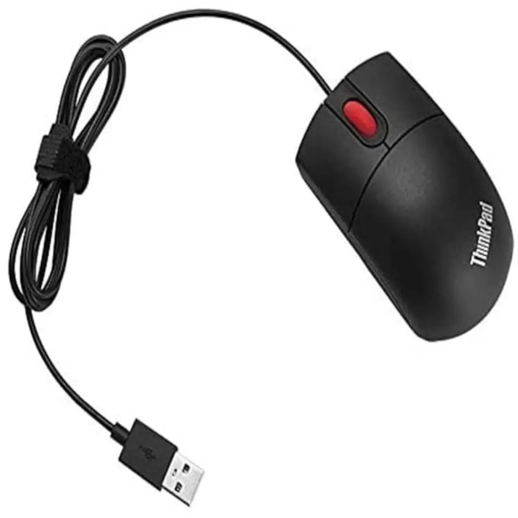Lenovo ThinkPad Compact Wired USB Travel Mouse (31P7410)