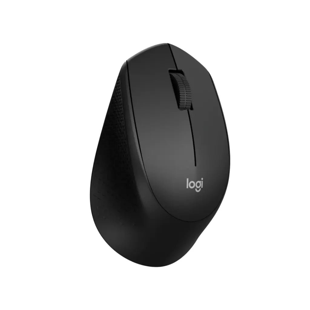 Logitech M330 Silent Plus Wireless Mouse with SilentTouch Technology and USB Receiver - Black