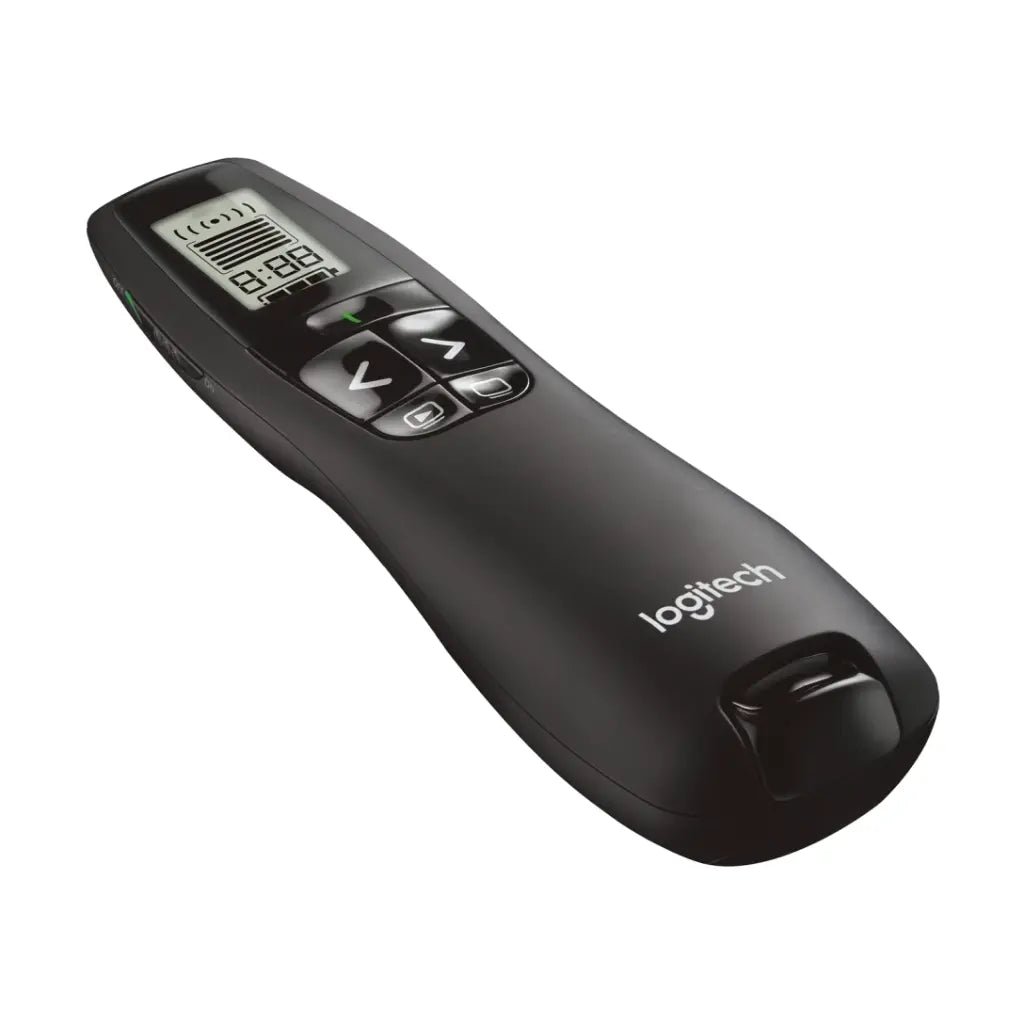 Logitech R800 Professional Wireless Laser Presentation Remote with 30m Range and Green Laser Pointer