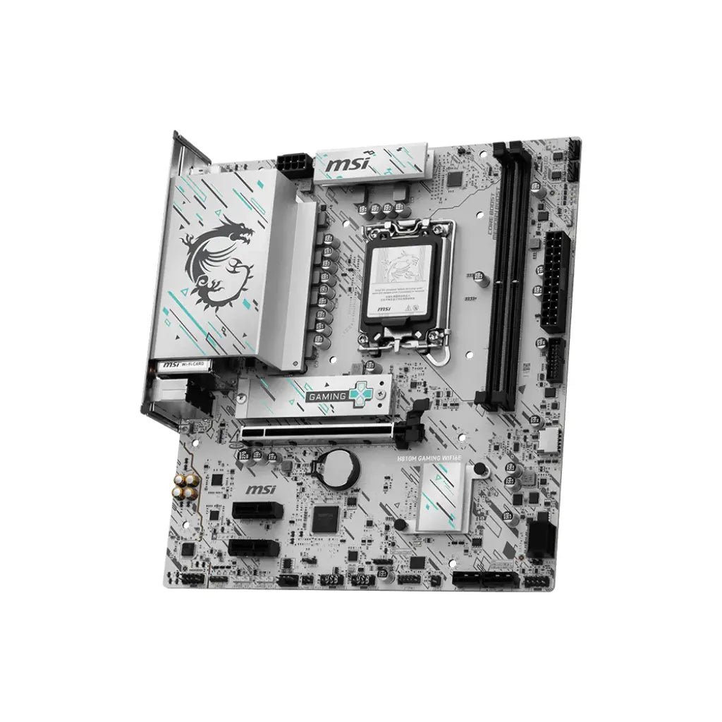 MSI H810M Gaming WiFi 6E Intel H810 LGA 1851 mATX DDR5 Motherboard for Intel Core Processors