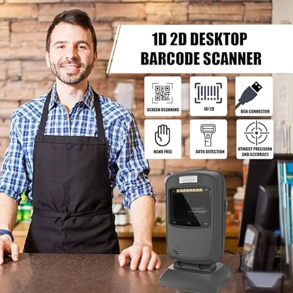 Newland NLS-FR4080 Desktop 2D Megapixel Presentation Barcode Scanner