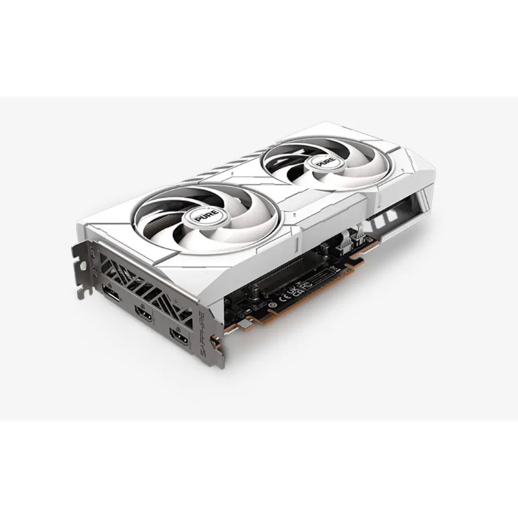 SAPPHIRE PURE AMD Radeon RX 9060 XT Overclocked Edition 16GB GDDR6 Gaming Graphics Card