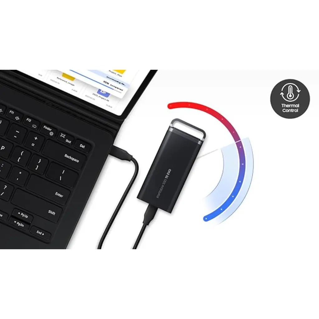 Samsung T5 EVO 4TB USB 3.2 Gen 1 Portable External Solid State Drive