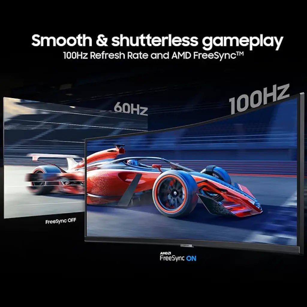 Samsung ViewFinity S6 34-Inch Ultra-WQHD 100Hz Curved Monitor with Built-in Speakers (LS34C650UAWXXL)