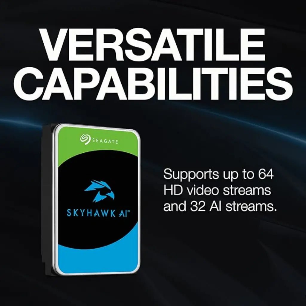 Seagate SkyHawk AI 12TB 7200RPM SATA 6Gb/s Surveillance Internal Hard Drive