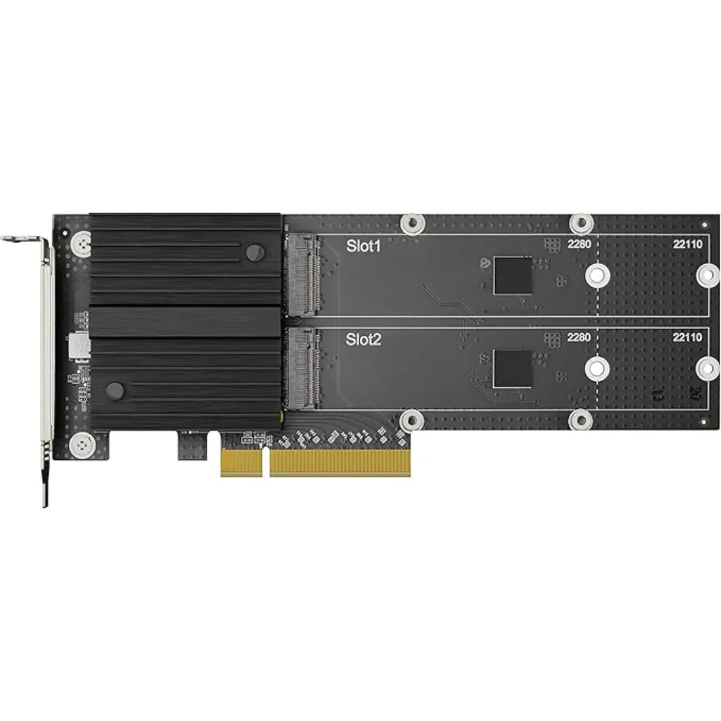 Synology M2D20 Dual-Slot M.2 NVMe SSD Adapter Card for NAS Expansion