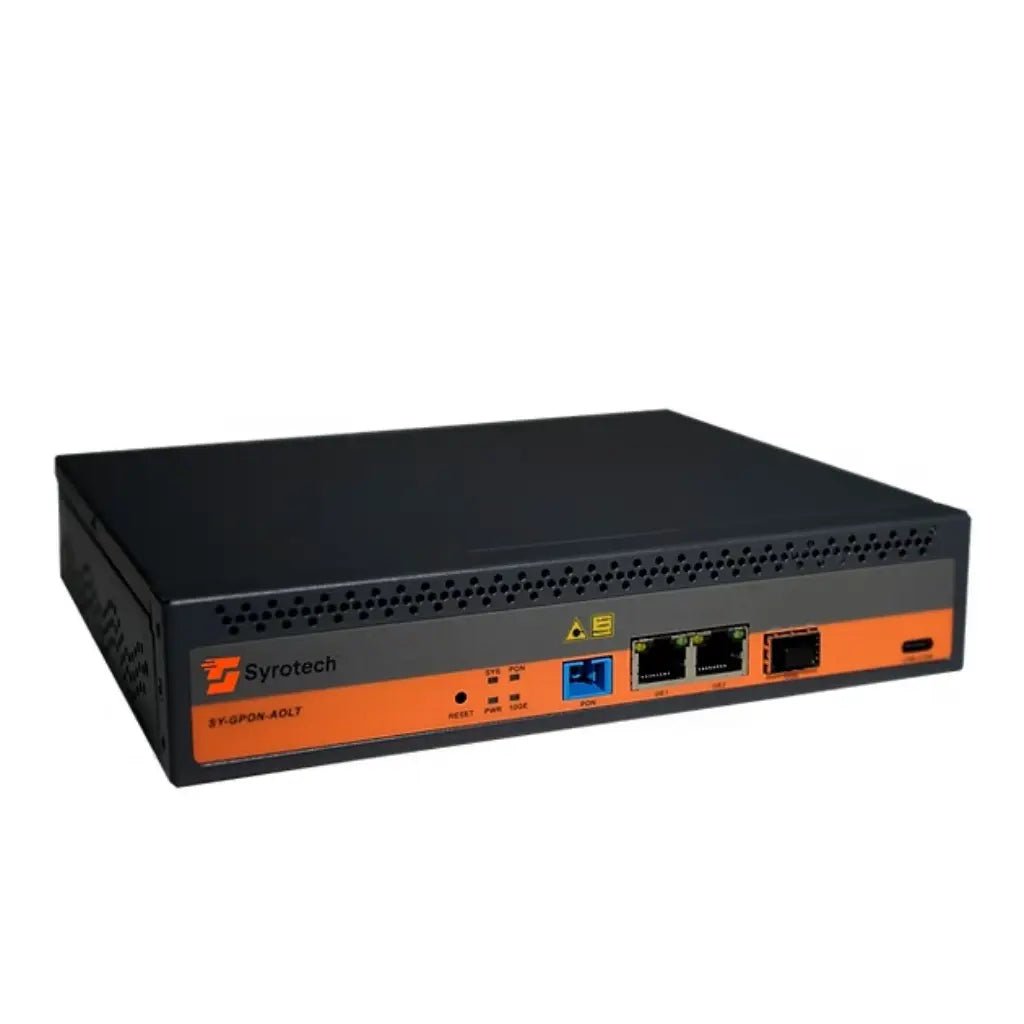 Syrotech 1-Port GPON OLT SY-GPON-1OLT with 10GE Uplink Interface
