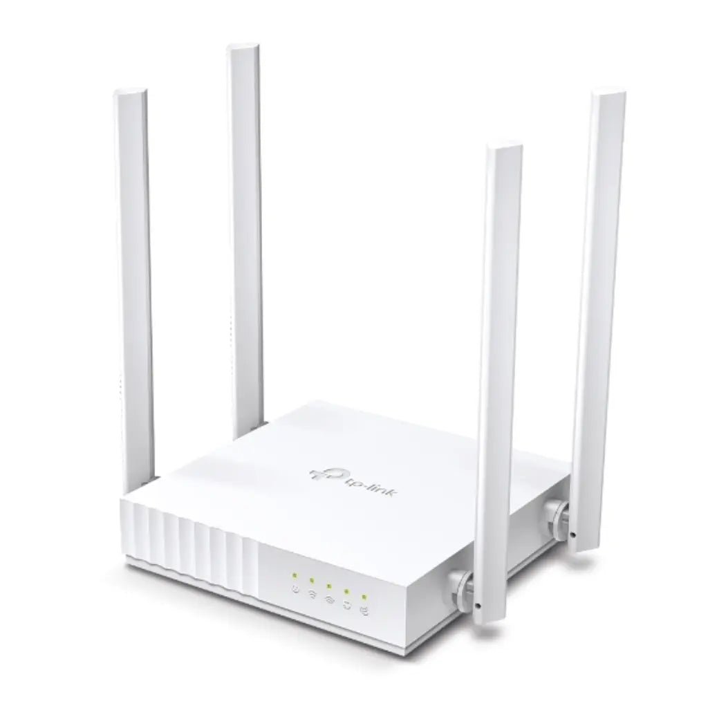 TP-Link Archer C24 AC750 Dual-Band Wi-Fi Router with 4 High-Gain Antennas and WPA3 Security