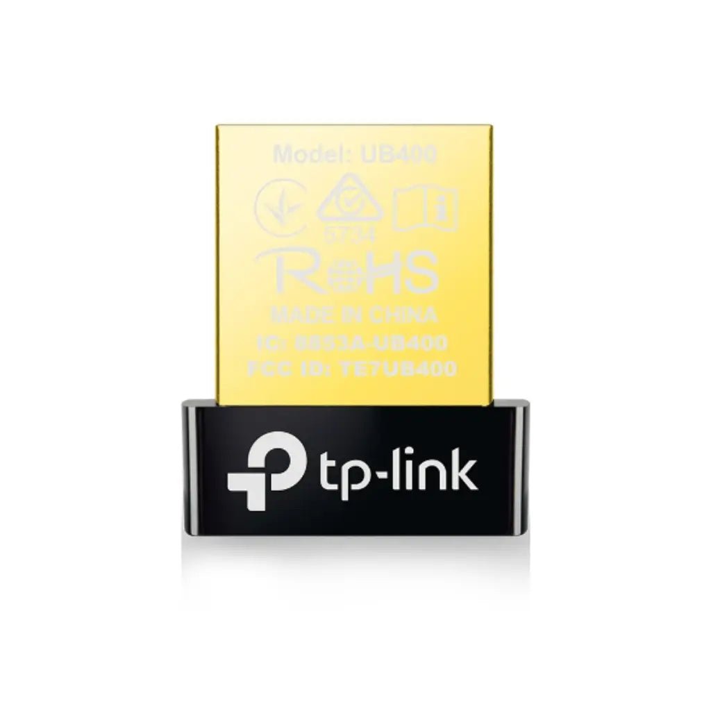 TP-Link UB400 Bluetooth 4.0 Nano USB Adapter for PC and Laptop - Plug and Play Wireless Connectivity