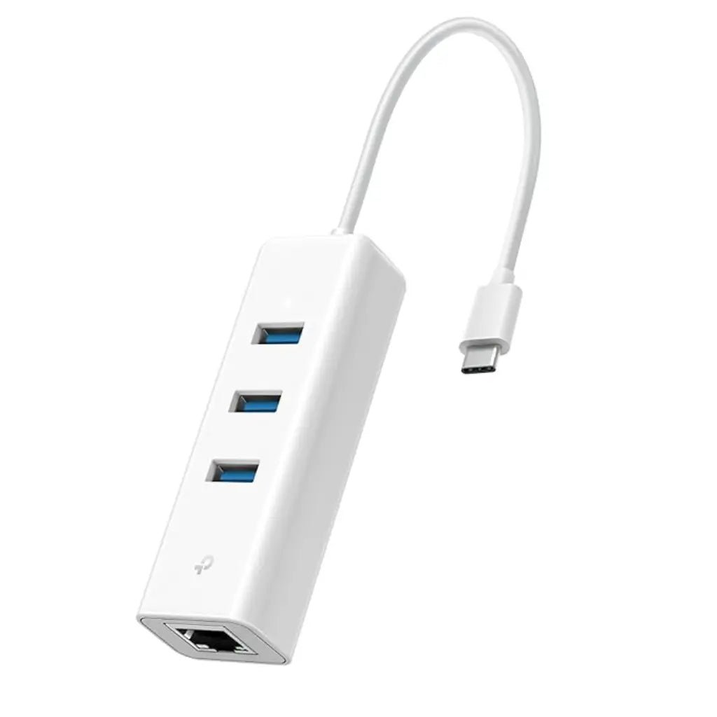TP-Link UE330C USB Type-C to 3-Port USB 3.0 Hub with Gigabit Ethernet Adapter