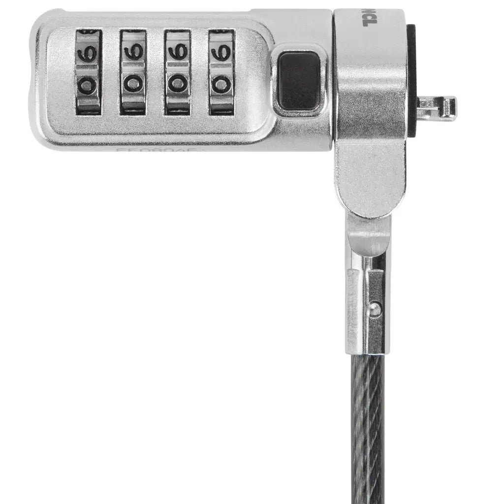 Targus DEFCON Trapezoid Resettable Combination Cable Lock for Laptops and Tablets with Noble Slot