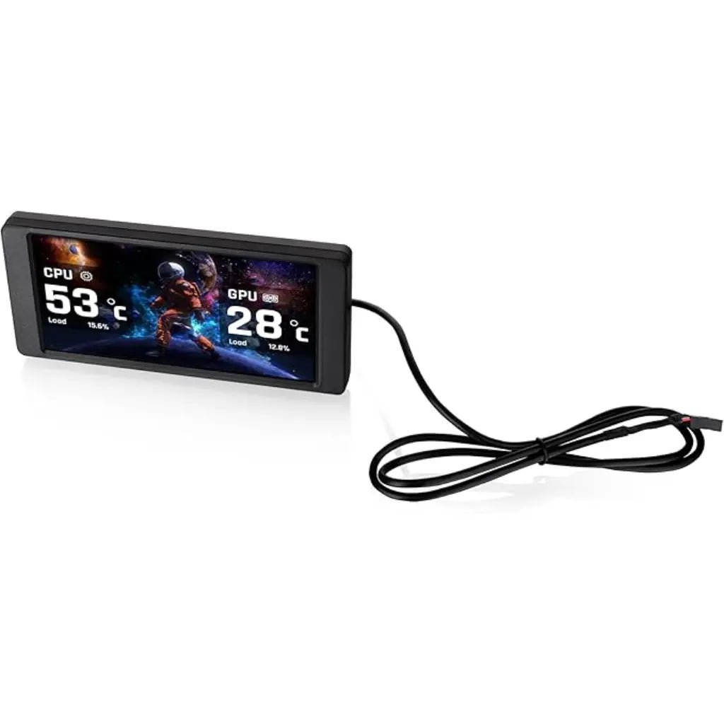 Thermaltake 6.0-Inch 1480x720p LCD Screen Kit for PC Case Monitoring - Black