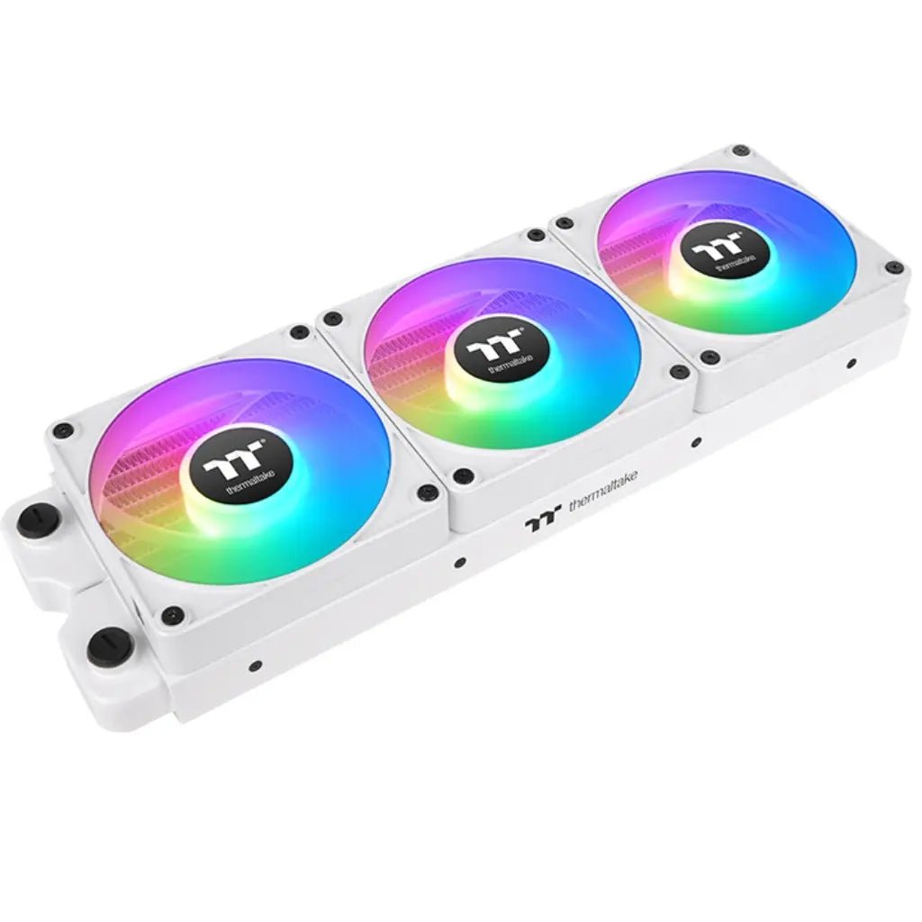 Thermaltake CT140 EX Reverse ARGB 140mm PWM Case Fan 3-Pack - White