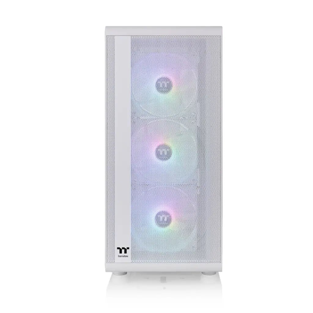 Thermaltake S200 TG ARGB Snow Edition ATX Mid-Tower PC Case with Tempered Glass Side Panel