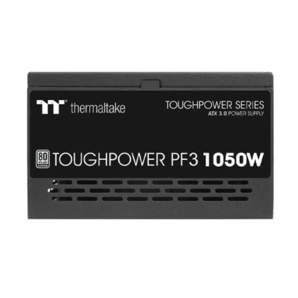 Thermaltake Toughpower PF3 1050W 80 Plus Platinum Fully Modular ATX 3.0 Power Supply - High-Efficiency PC PSU