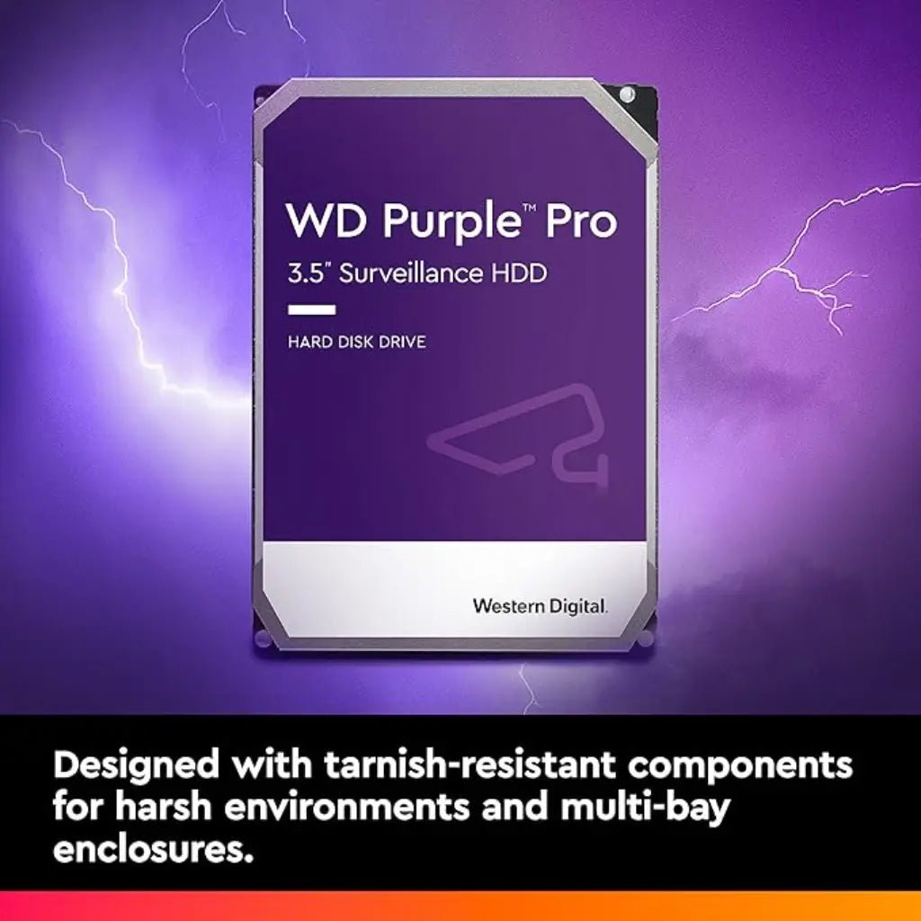 Western Digital Purple Pro 12TB 3.5-inch SATA 7200RPM Surveillance Internal Hard Drive