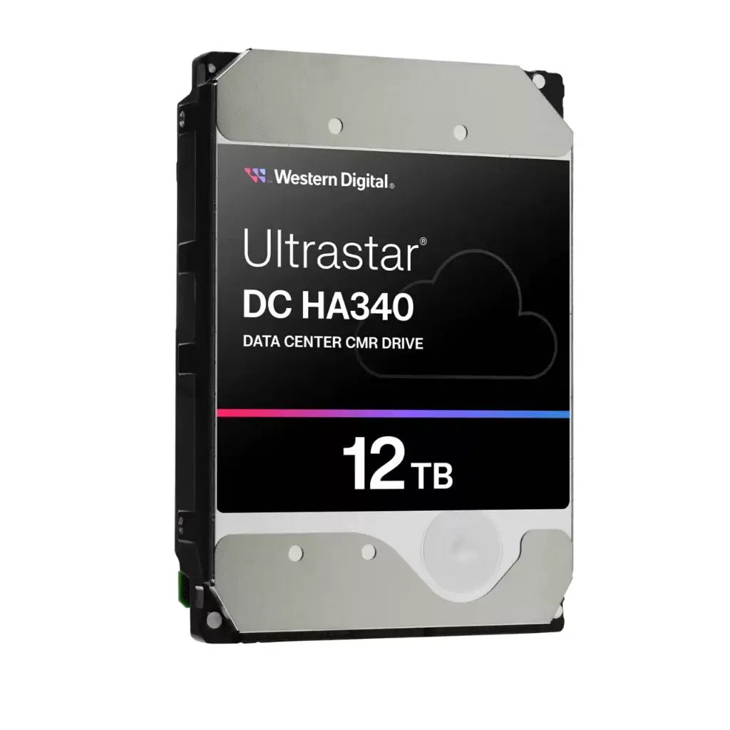 Western Digital Ultrastar DC HA340 12TB 3.5-Inch SATA 6Gb/s 7200RPM Enterprise NAS Internal Hard Drive