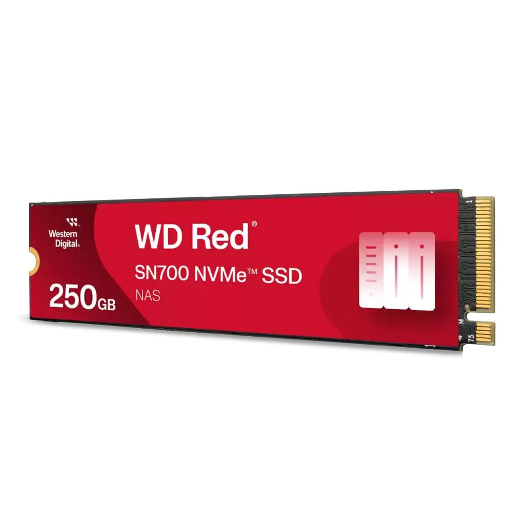 Western Digital WD Red SN700 250GB NVMe M.2 Internal SSD for NAS Systems