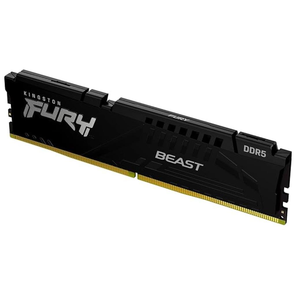 Kingston FURY Beast 32GB (2x16GB) DDR5 5200MHz CL40 Desktop Memory Kit