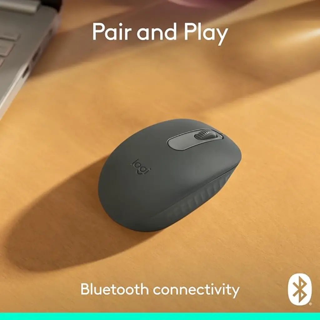 Logitech M196 Compact Bluetooth Wireless Optical Mouse - Graphite