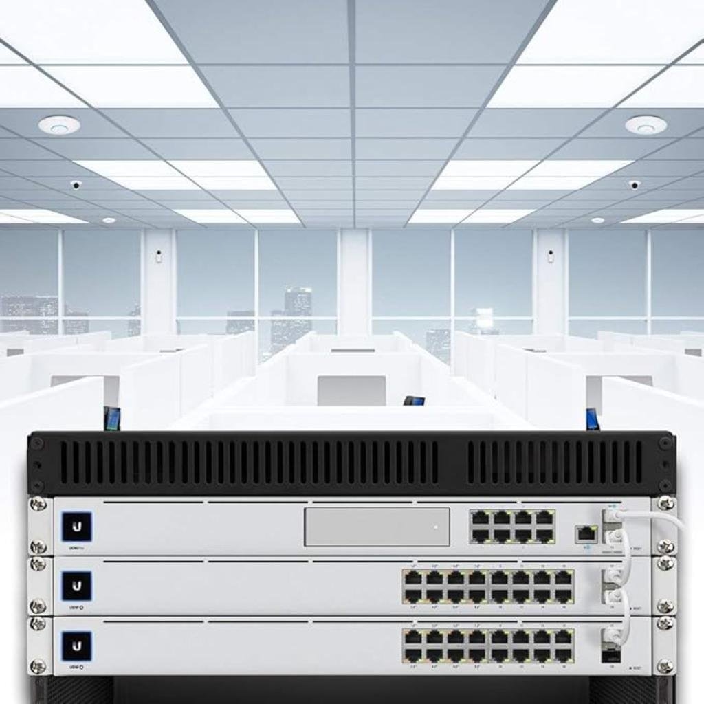 Ubiquiti UniFi Switch 16-Port Gigabit Layer 2 Managed PoE Switch with 42W Power Budget and Fanless Cooling