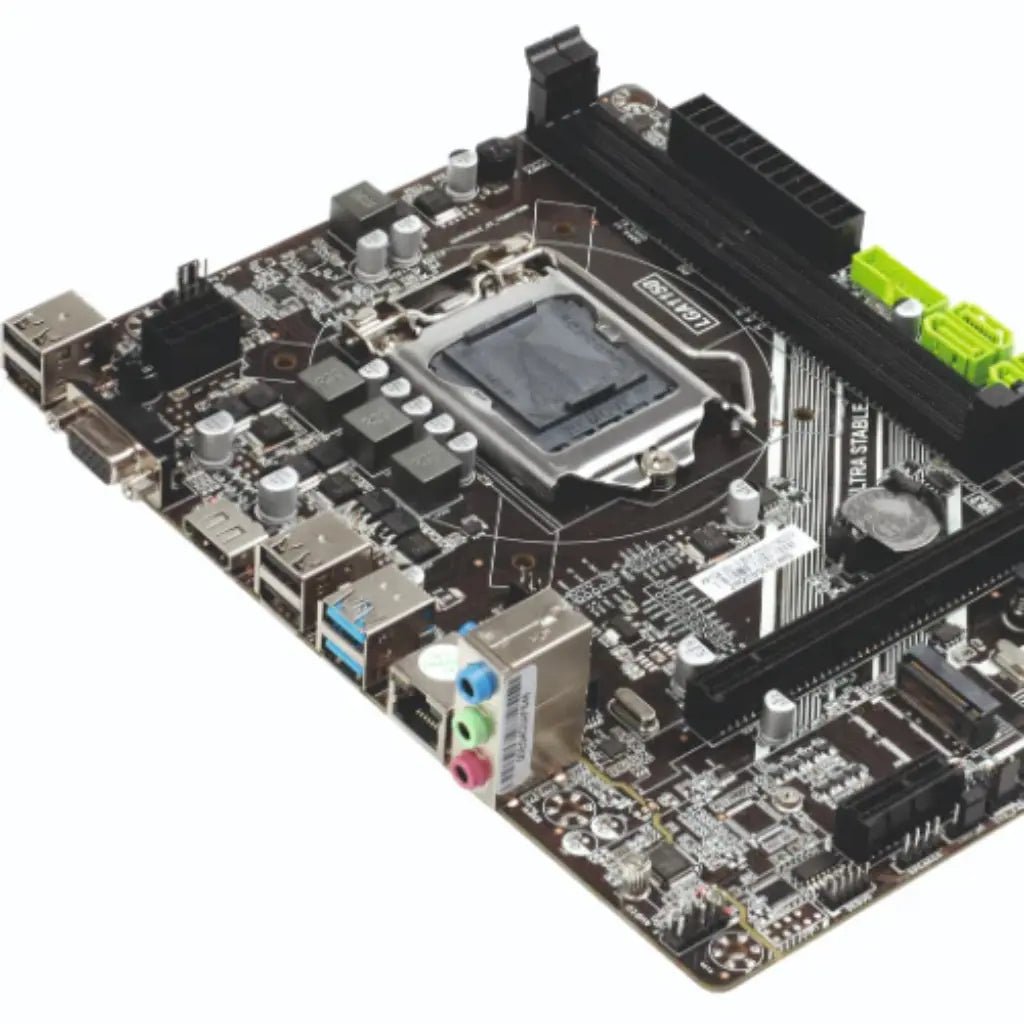 LAPCARE LPMH81-N Intel H81 LGA 1150 Micro-ATX Motherboard with DDR3 Support and NVMe Slot