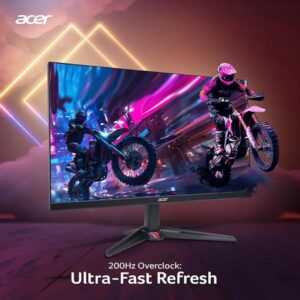 Acer Nitro VG270 X1 27-inch Full HD IPS Gaming Monitor, 200Hz Refresh Rate, 0.5ms Response Time, HDR10 Support