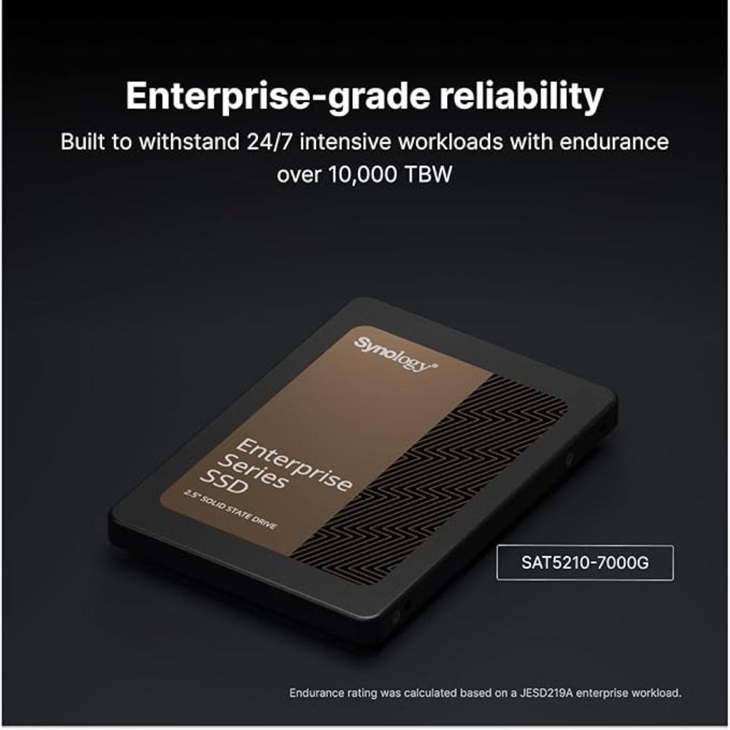 Synology SAT5210 7TB Enterprise SATA 2.5-inch NAS Solid State Drive