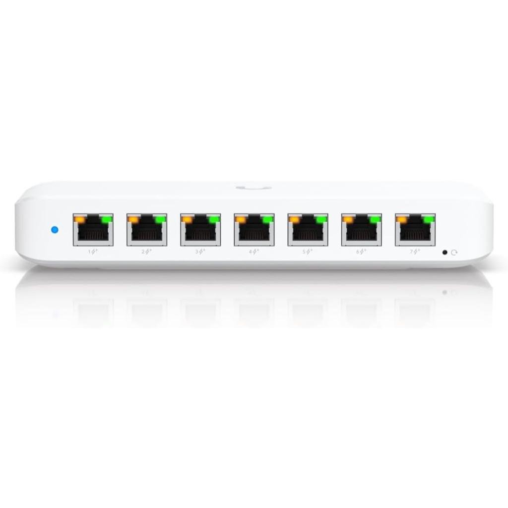 Ubiquiti UniFi Switch Ultra (USW-ULTRA-60W) - 8-Port Gigabit Layer 2 PoE Switch with Versatile Mounting Options