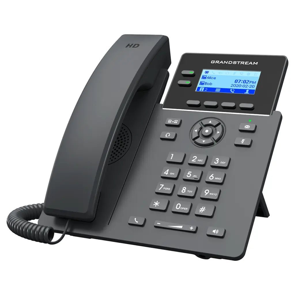 Grandstream GRP2602 Essential 2-Line IP Phone with HD Audio and PoE Support