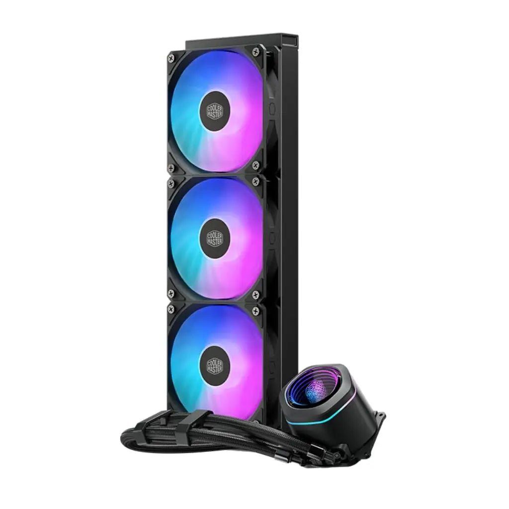 Cooler Master MasterLiquid 360L Core ARGB All-In-One Liquid CPU Cooler - Black