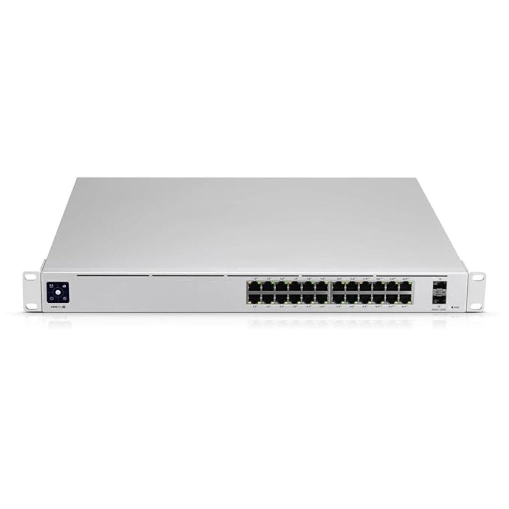 Ubiquiti UniFi Switch Pro 24-Port Layer 3 Managed Gigabit Switch with 2x 10G SFP+ Uplinks