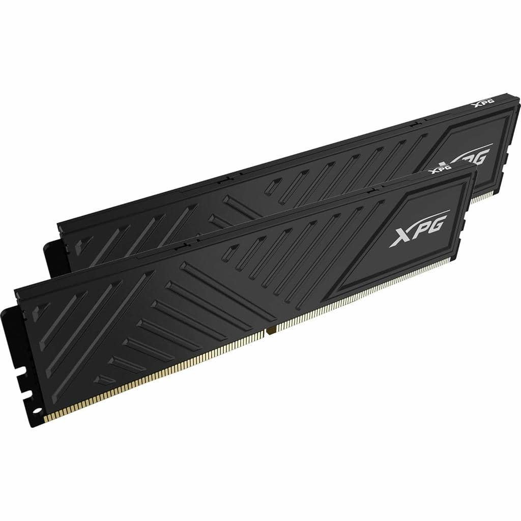 XPG GAMMIX D35 64GB (2x32GB) DDR4 3200MHz CL16 Low-Profile Gaming Desktop Memory Kit - Black