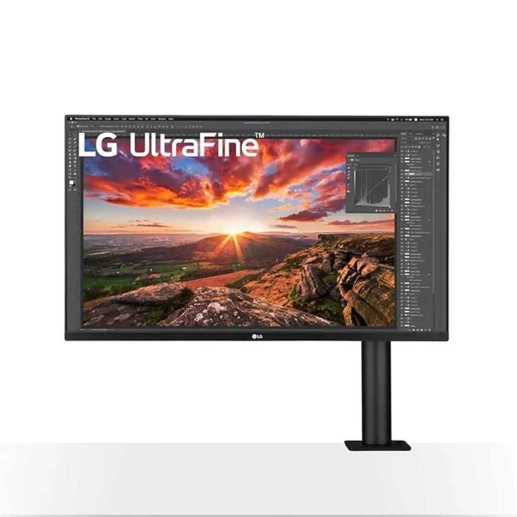 LG 32UN880 32-inch 4K UHD Ergo IPS Monitor with HDR10 and 60W USB-C Power Delivery