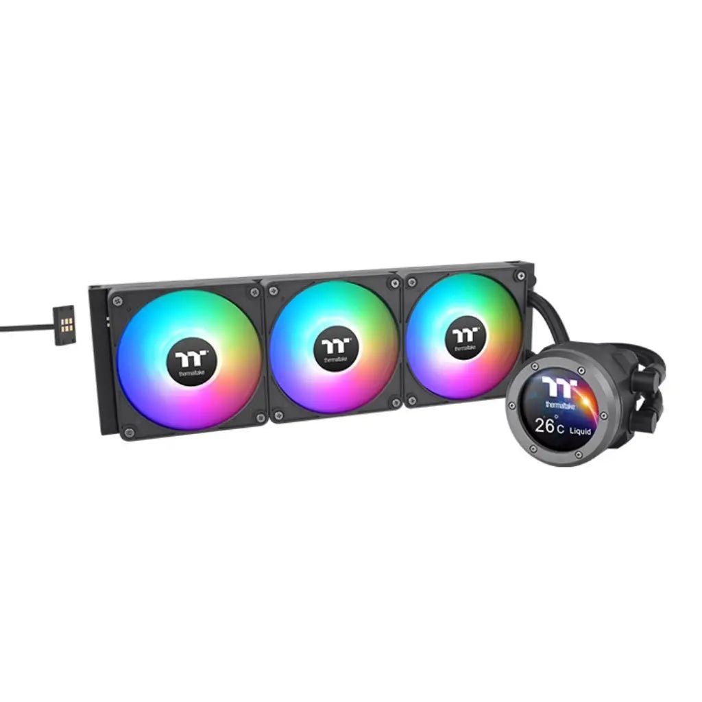Thermaltake TH360 V2 Ultra EX ARGB Sync 360mm All-In-One CPU Liquid Cooler with LCD Display