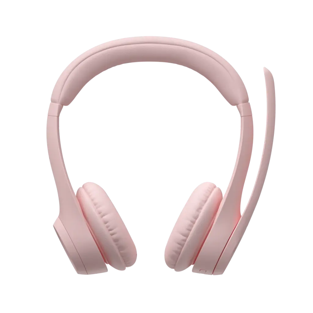 Logitech Zone 300 Lightweight Wireless Bluetooth Headset with Noise-Cancelling Microphone - Rose