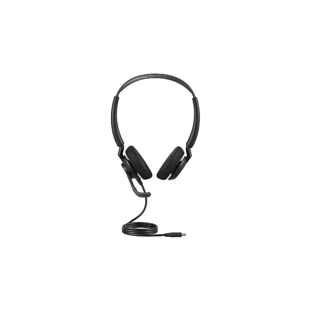 Jabra Engage 50 II UC Stereo USB-C Wired Headset with Advanced 3-Microphone Noise Cancellation Technology