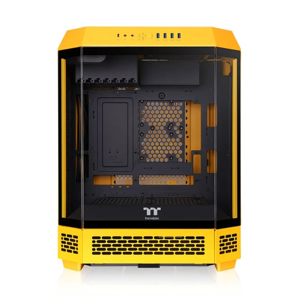 Thermaltake The Tower 600 Bumblebee Edition Mid-Tower ATX PC Case with Tempered Glass Panels