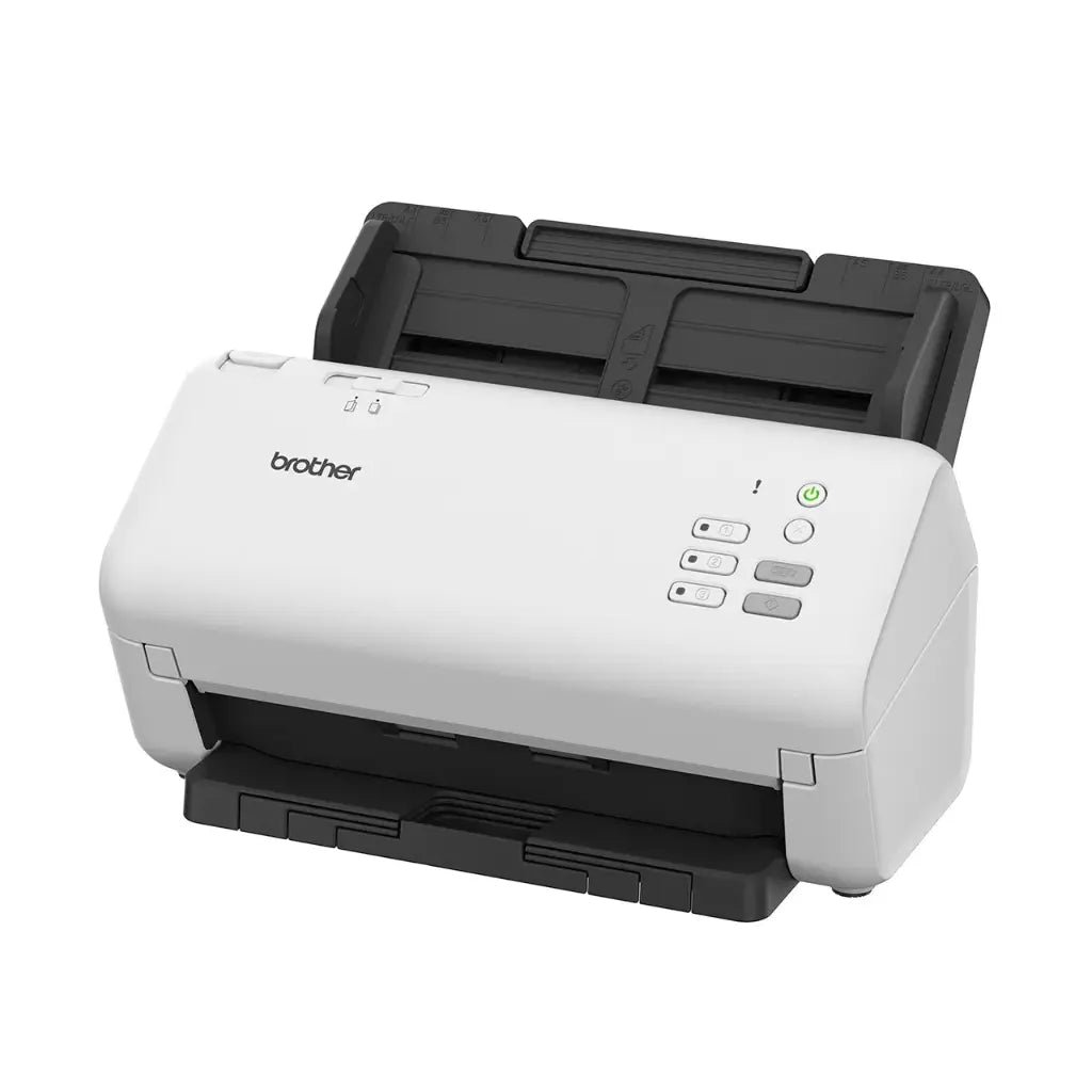 Brother ADS-4300N Professional High-Speed Duplex Network Document Scanner with 80-Sheet ADF and USB 3.0 Connectivity