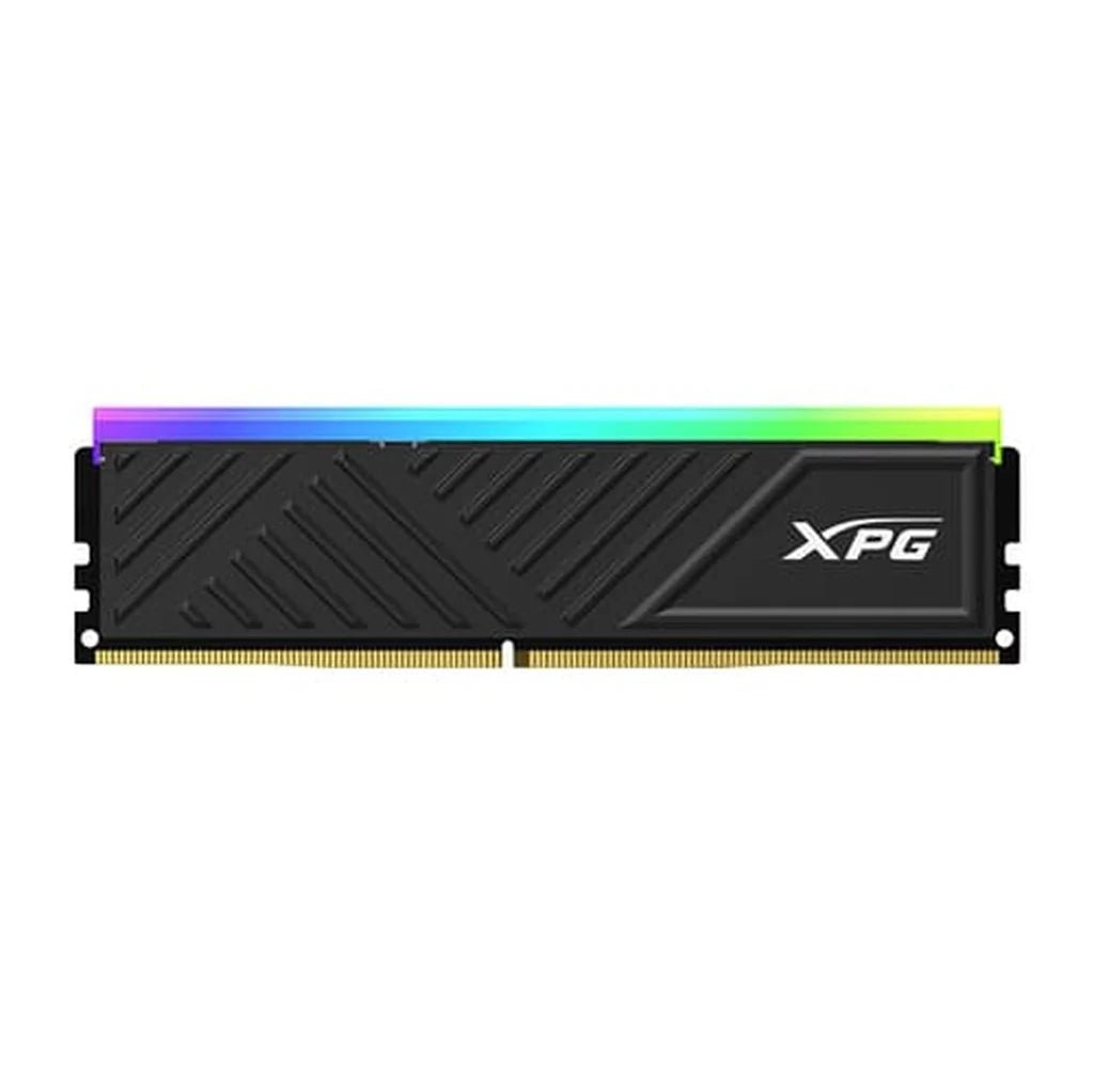 XPG SPECTRIX D35G RGB 32GB (2x16GB) DDR4 3200MHz CL16 Gaming Desktop Memory Kit - Black
