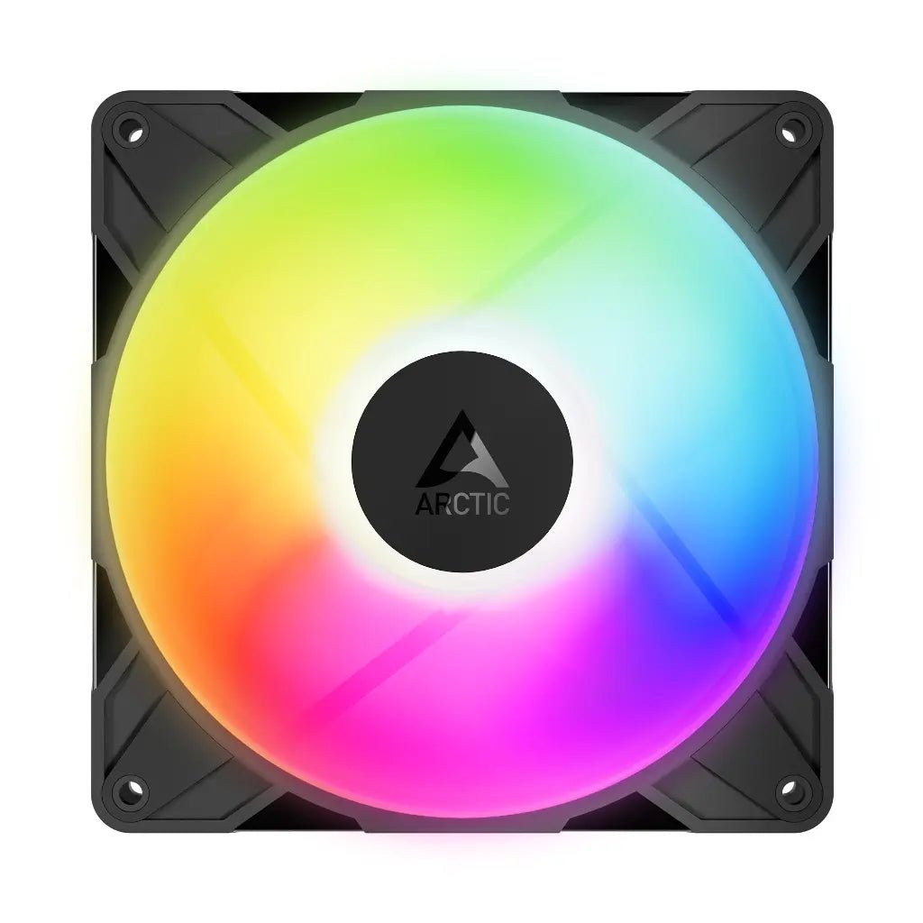 ARCTIC P14 Pro Reverse ARGB 140mm PWM High-Performance Case Cooling Fan - Black
